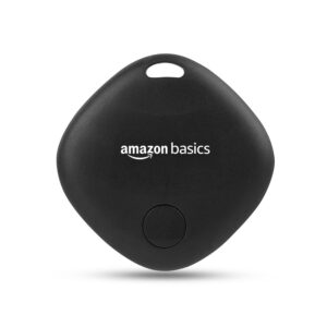 Amazon Basics Aero Tag for iOS | Apple Find My Network Tracker | Bluetooth 5.3